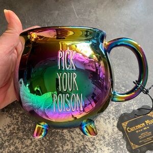 “Pick Your Poison” fall season mug. 20 oz. Never used